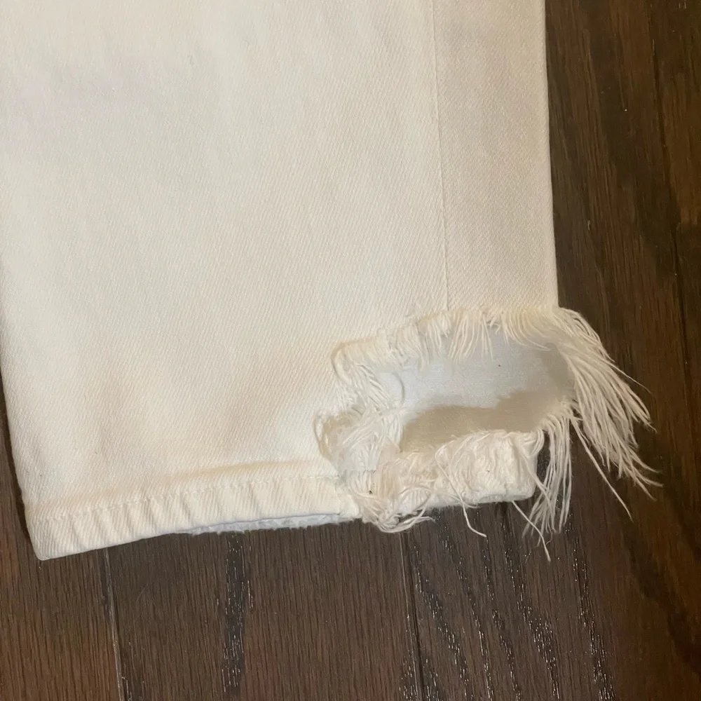 AGOLDE WHITE TONI JEANS SIZE 25